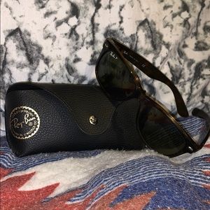 Scratched New Wayfarer Ray Bans